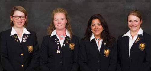 Marina Stuetz, Sarah Schober, Shirin Hornecker, Stefanie Endstrasser